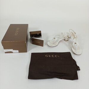 Women's Gucci "Great White" Sandals Size 6